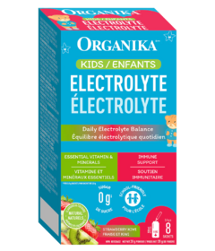 Coffret d'électrolytes pour enfants Organika Fraise Kiwi