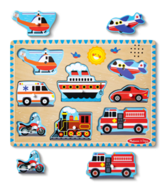 Melissa & Doug Vehicles Sound Puzzle