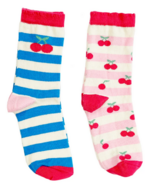 Rockahula Kids Socks Pack Cherry Stripe