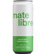 Mate Libre Yerba Mate Organic Energy Infusion Mint & Lime