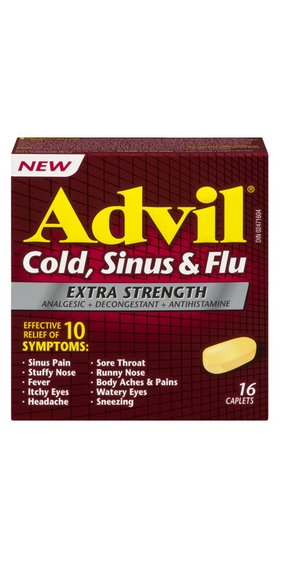 Buy Advil Extra Strength Cold, Sinus & Flu Caplets from Canada at Well ...