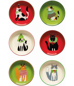 Jubilee By Danica Christmas Pinch Bowls Set Kitty Carol