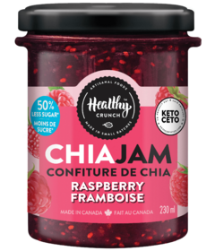 Healthy Crunch Raspberry Chia Jam