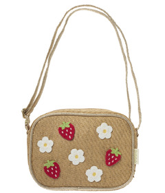 Rockahula Kids Raffia Bag Strawberry Fields