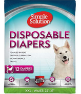 Simple Solution Extra Extra Large Disposable Dog Diapers