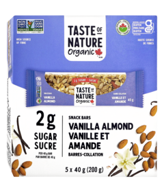 Taste of Nature Snack Bars Vanilla Almond