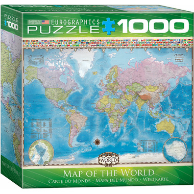 Buy Eurographics Map of the World Puzzle at Well.ca | Free Shipping $35 ...