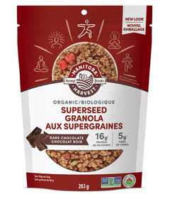 Manitoba Harvest Organic Superseed Granola Dark Chocolate