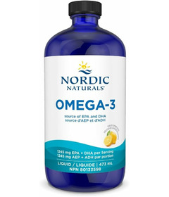 Nordic Naturals Omega-3 Liquid Lemon