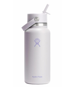 Hydro Flask Wide Mouth Flex Straw Cap Cloud Pink