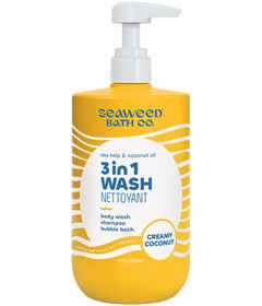 image of The Seaweed Bath Co. 3-in-1 Wash Creamy Coconut with sku:335076