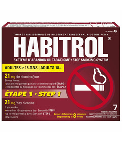 Habitrol Transdermal Nicotine Patch Step 1