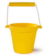 Bigjigs Toys Activity Bucket Honey Yellow