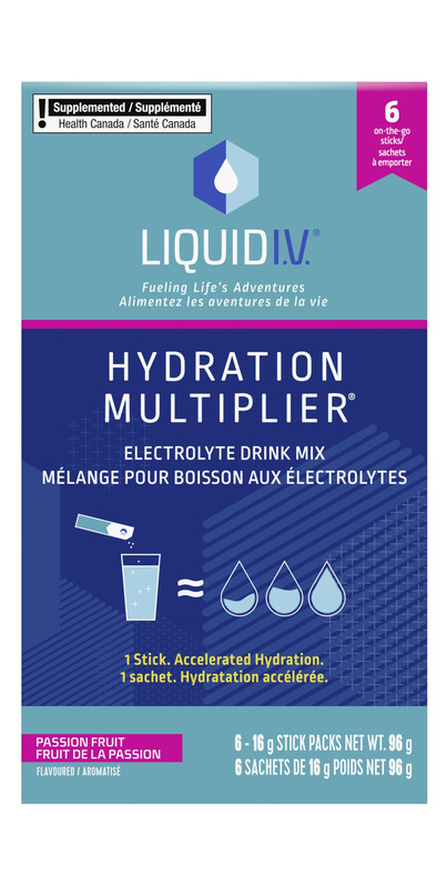 Buy Liquid I.V. Hydration Multiplier Electrolyte Drink Mix Passion