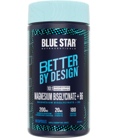 Blue Star Nutraceuticals Better By Design Magnesium Bisglycinate + B6