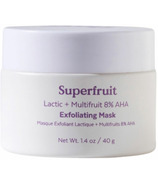 Masque exfoliant Superfruit Lactique + Multifruit 8% AHA de Three Ships
