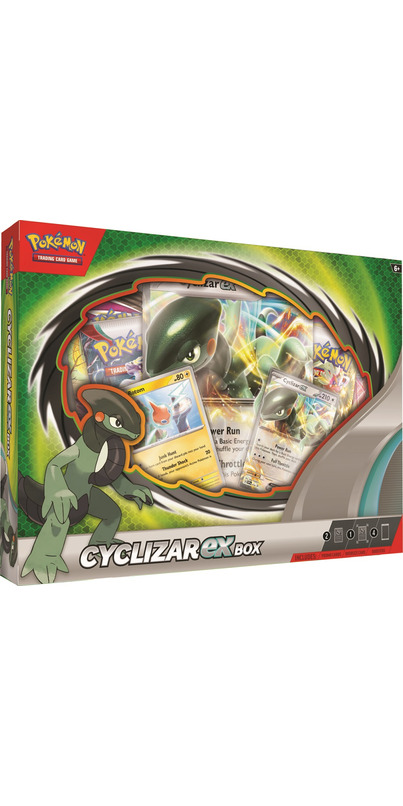 pokemon trading card game cyclizar ex box Amazon.com: Pokmon TCG: Cyclizar ex Box