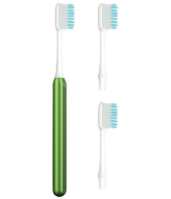 Nada Kids Toothbrush Starter + 2 Brush Heads Soft Green
