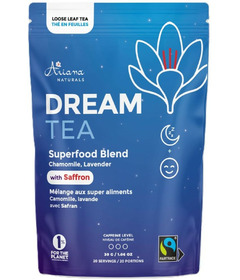 Ariana Naturals DREAM Tea Superfood Blend Saffron Tea