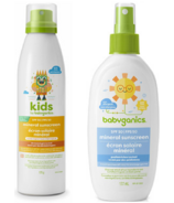 babyganics All-Mineral Sunscreen SPF 50 Spray Bundle