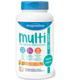 Progressive MulitVitamins For Kids Chewable Natural Orange