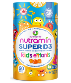 Nutramin Kids Super D3 Gummies Orange