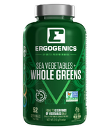Ergogenics Organics Greens en poudre à base de plantes entières