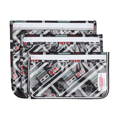 Bumkins Nintendo Clear Travel Bags NES Controller Bumkins Nintendo Clear Travel Bags NES Controller