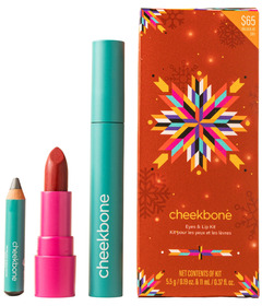 Cheekbone Beauty Minutes to Holiday Glam Kit
