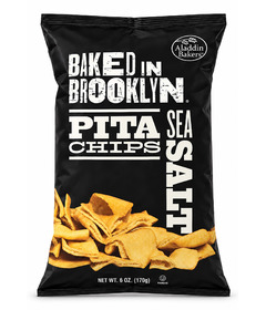 Baked in Brooklyn Pita Chips Sea Salt 