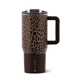 HydroJug Coffee Traveler Brown Leopard