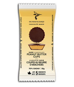 image of Hummingbird Chocolate Dark Chocolate Peanut Butter Cups with sku:335850