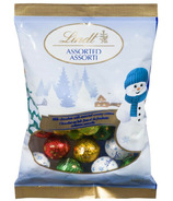 Lindt Holiday Magic Assorted Milk Chocolate Mini Balls Bag