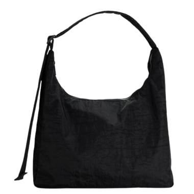 BAGGU Nylon Shoulder Bag Black