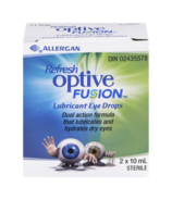 Refresh Optive Fusion Lubricant Eye Drops Dual Pack