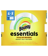 Bounty Essentials Essuie-mains en gros rouleaux Select A Size Blanc