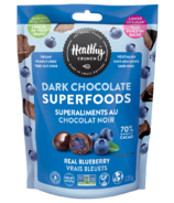 Healthy Crunch Dark Chocolate Superfoods Real Blueberry