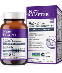 New Chapter Magnesium + Plant-Based Melatonin