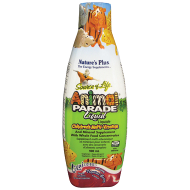 Natures Plus Animal Parade Liquid Childrens Multi Vitamin - Animal West