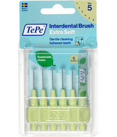 TePe Interdental Brush Extra Soft Green 0.8mm