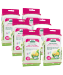 Aleva Naturals Bamboo Baby Hand 'n' Face Wipes 5 + 1 Pack
