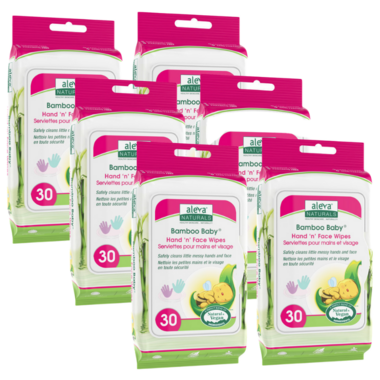 aleva hand and face wipes