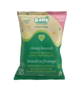 Baby Gourmet Puffies Probiotics Cheesy Broccolli Quinoa Puff Snacks