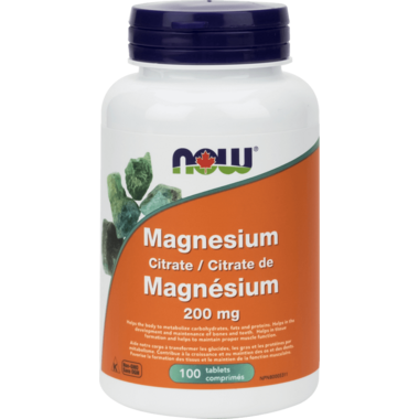 NOW Foods Magnesium Citrate 200 mg NOW Foods Magnesium Citrate 200 mg