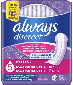 Always Discreet Maximum Regular Pad