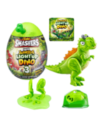 Zuru Smashers Mini Jurassic Light Up Dino Egg (œuf de dinosaure éclairé)