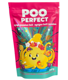 Poo Perfect Psyllium Husk Fibre Powder Mango Passionfruit