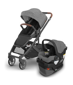 UPPAbaby Cruz V3 & Mesa V3 Travel System Greyson Bundle