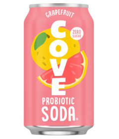 Cove Gut Healthy Soda Grapefruit