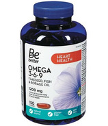 Be Better Omegas 3-6-9 Flaxseed Fish & Borage Oil